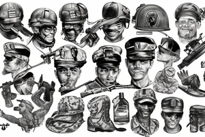 US Army tattoo idea