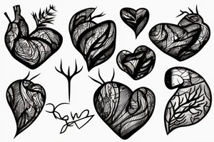 heart with thorns tattoo idea
