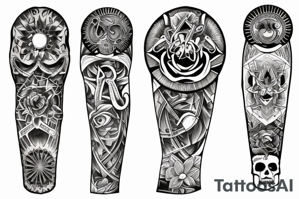 sleeve tattoo idea