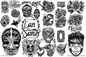 bracelet tattoo idea