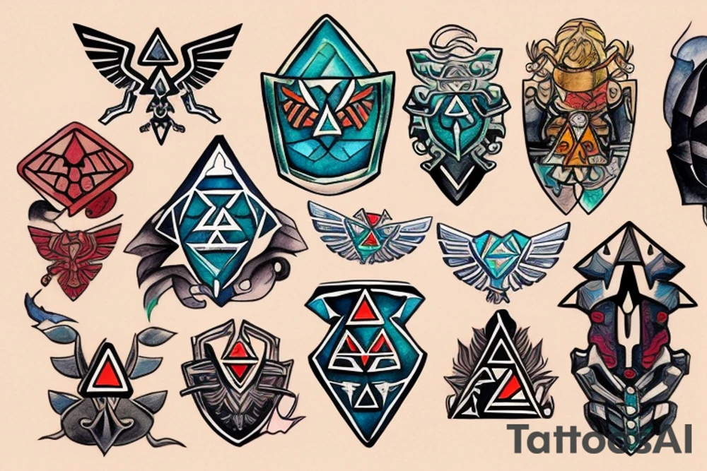 The Legend Of Zelda tattoo idea