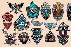 The Legend Of Zelda tattoo idea
