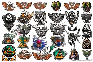 The Legend Of Zelda tattoo idea