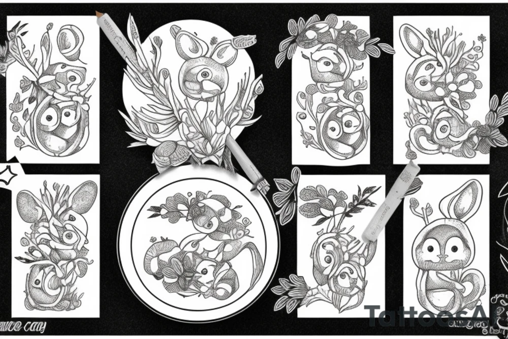Gumnut babies, Snugglepot, Cuddlepie tattoo idea
