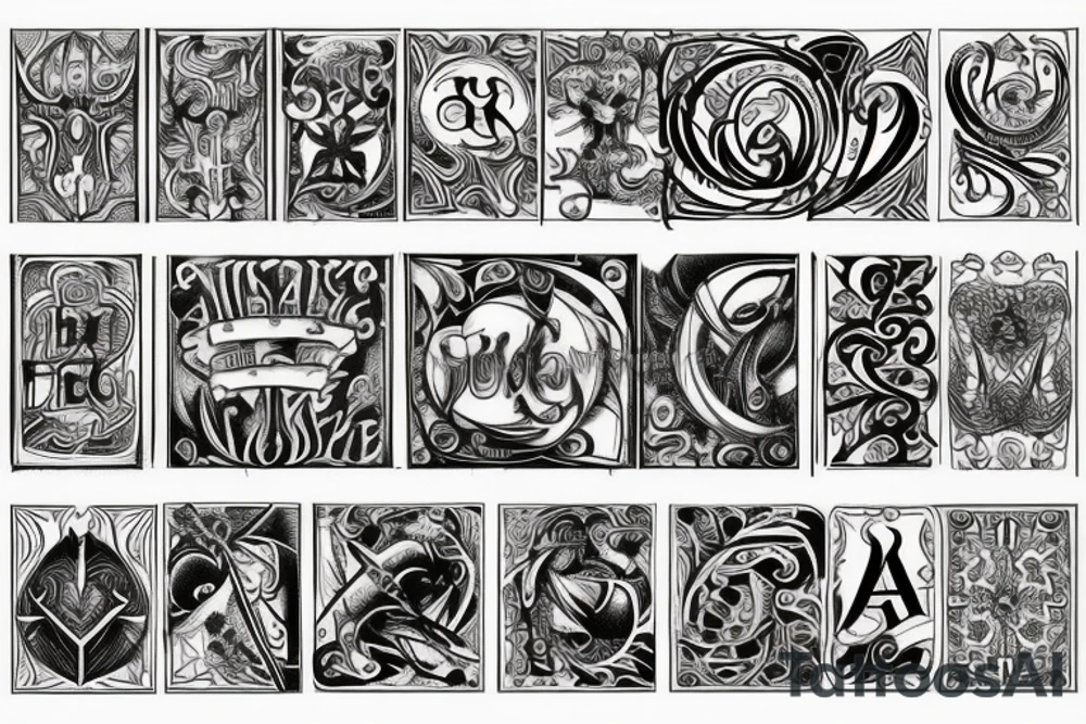 ambigram tattoo tattoo idea