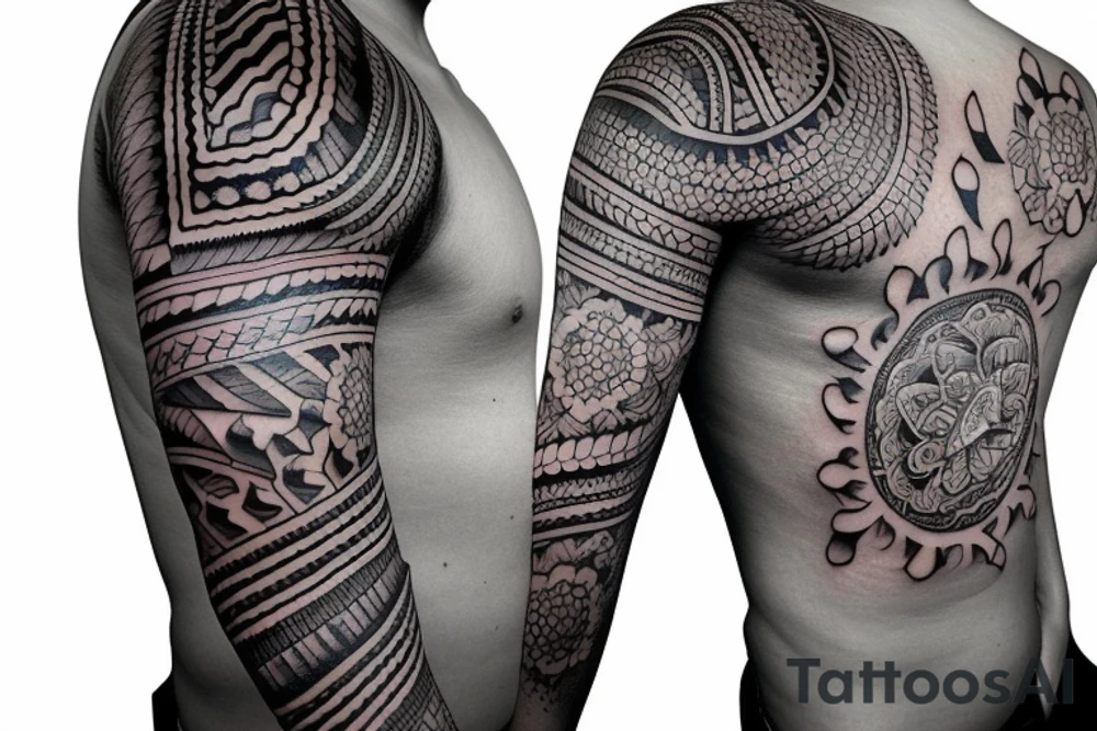 realistic indian tattoo tattoo idea