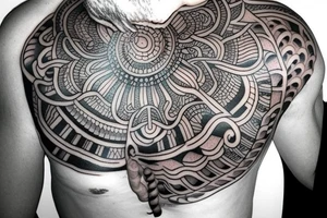 realistic indian tattoo tattoo idea