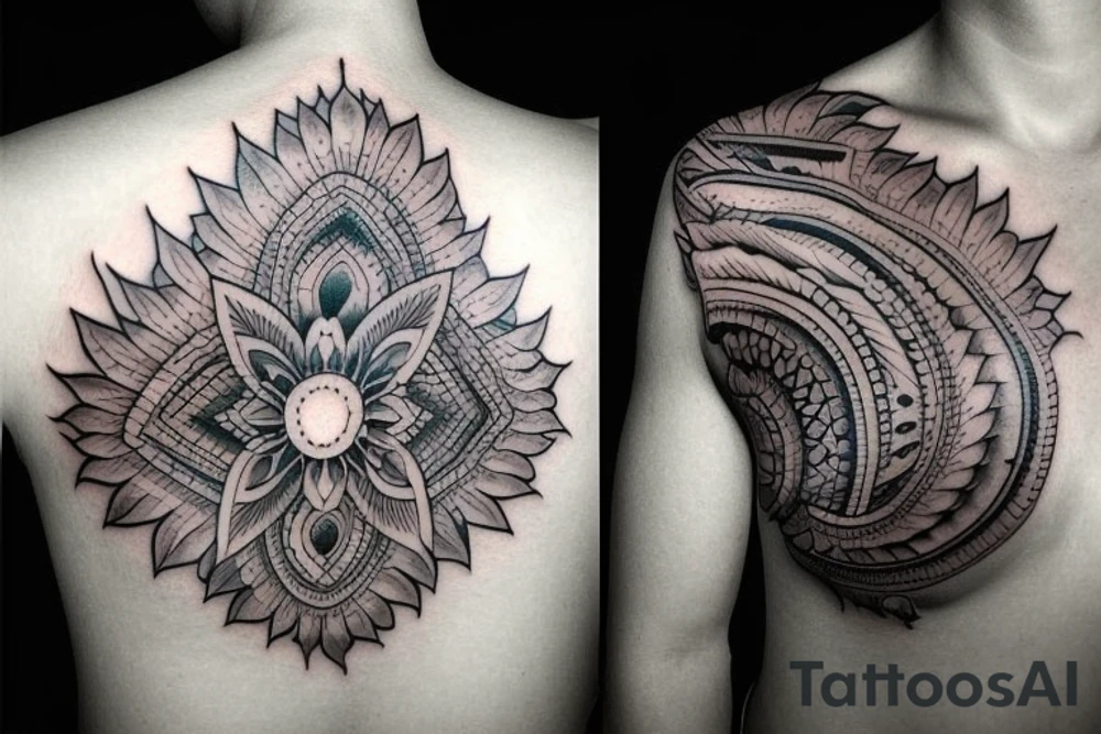 realistic indian tattoo tattoo idea