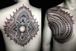 realistic indian tattoo tattoo idea