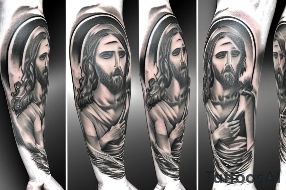 Jesus tattoo idea