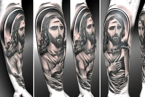 Jesus tattoo idea