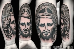 Jesus tattoo idea
