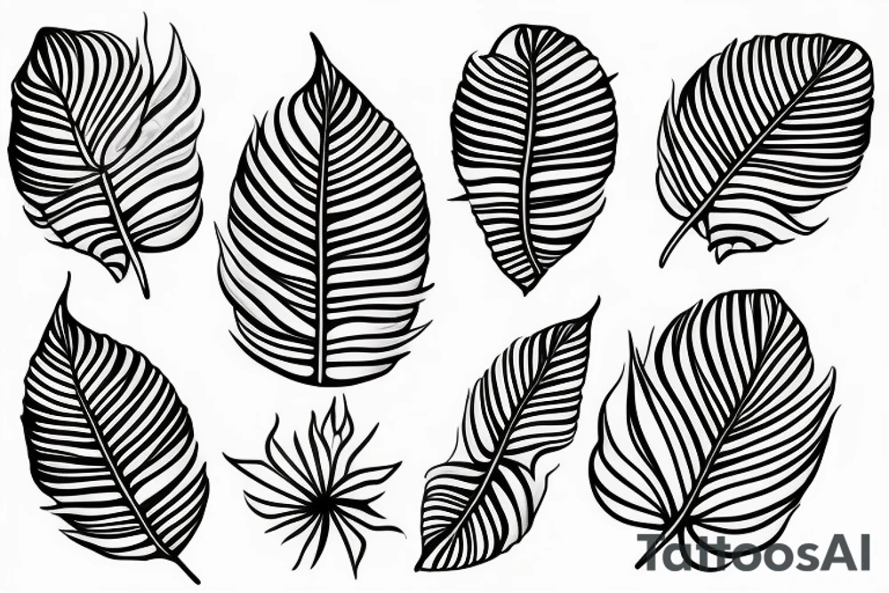 Realistic Monstera leaf, Swiss cheese plant tattoo idea Realistic Monstera leaf, Swiss cheese plant tattoo idea