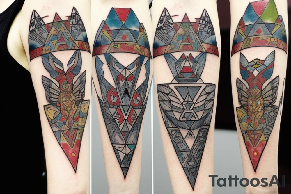 Triforce Legend of Zelda tattoo idea