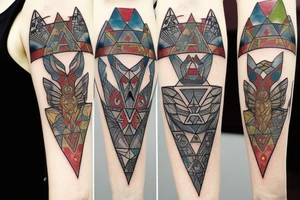 Triforce Legend of Zelda tattoo idea