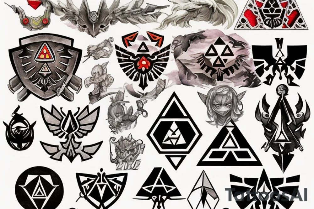 Legend of Zelda tattoo idea