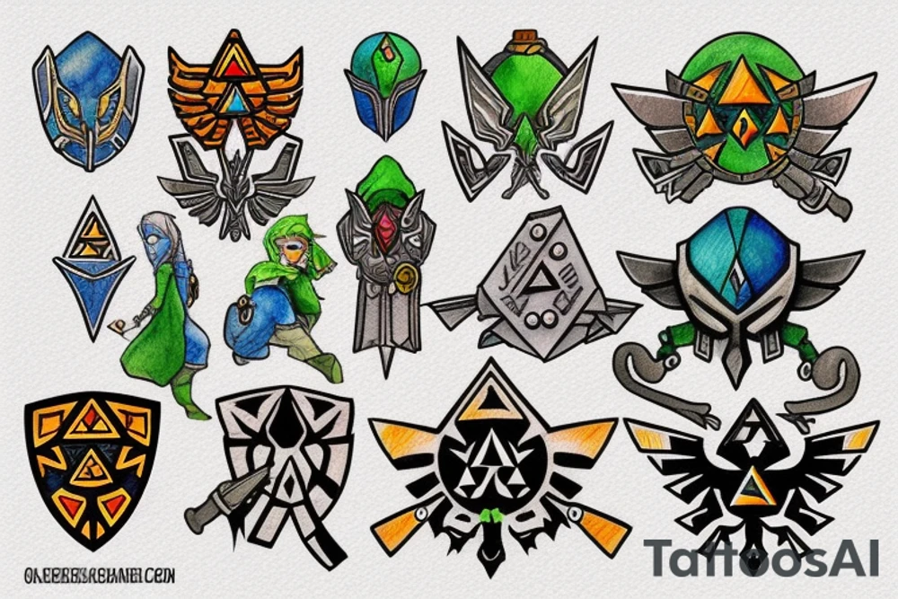 Legend of Zelda tattoo idea