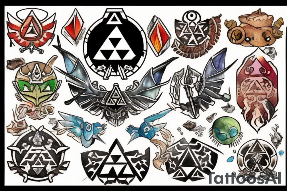 Legend of Zelda Seal tattoo idea