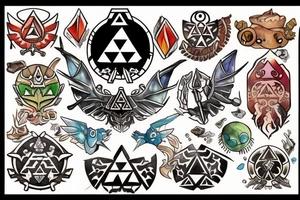 Legend of Zelda Seal tattoo idea