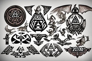 Legend of Zelda Seal tattoo idea