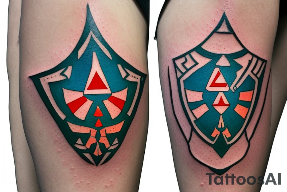 Legend of Zelda link tattoo idea