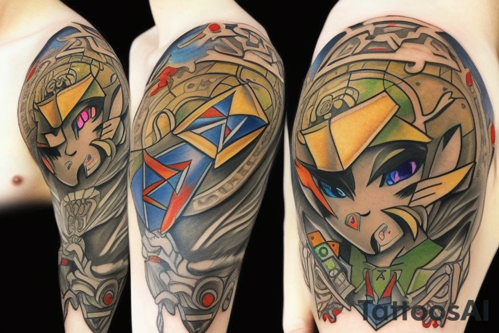 Legend of Zelda Link tattoo idea
