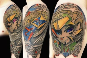 Legend of Zelda Link tattoo idea