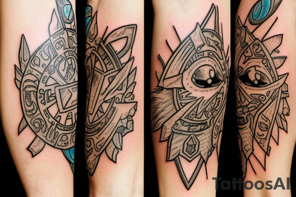 Legend of Zelda Link tattoo idea