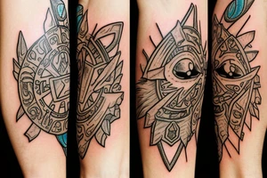 Legend of Zelda Link tattoo idea