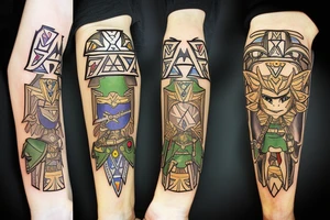 Legend of Zelda Link tattoo idea