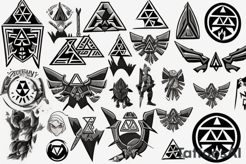 Legend of Zelda Link tattoo idea