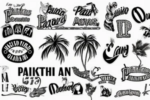 92154 palm avenue sign tattoo idea