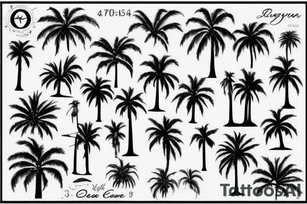 92154 palm avenue sign tattoo idea