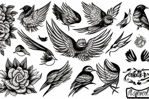 Mockingbird tattoo idea