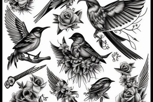 Mockingbird tattoo idea