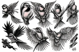 Mockingbird tattoo idea