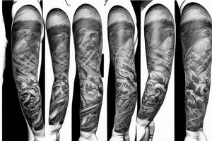 Hercules  with golden ratio tattoo idea