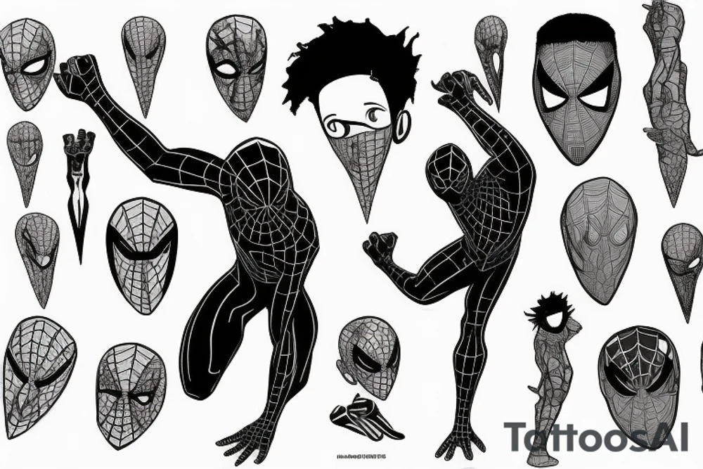 miles morales tattoo idea