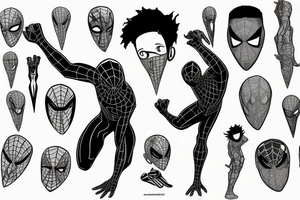 miles morales tattoo idea