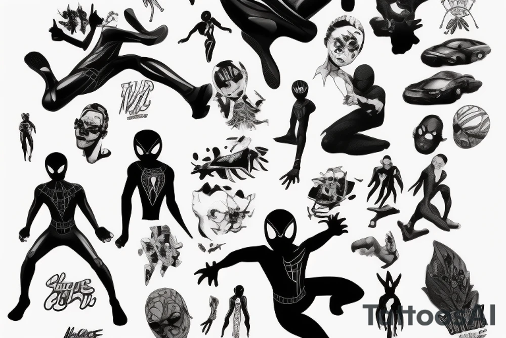 miles morales tattoo idea