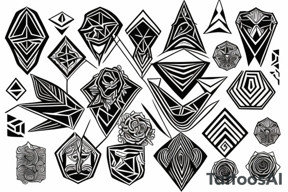 Watefall tattoo idea