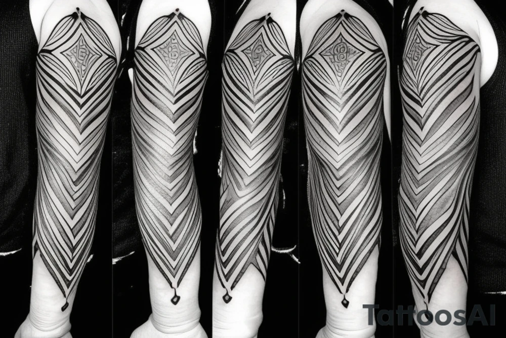 Waterfall tattoo idea