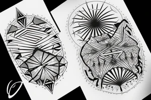 Waterfall tattoo idea