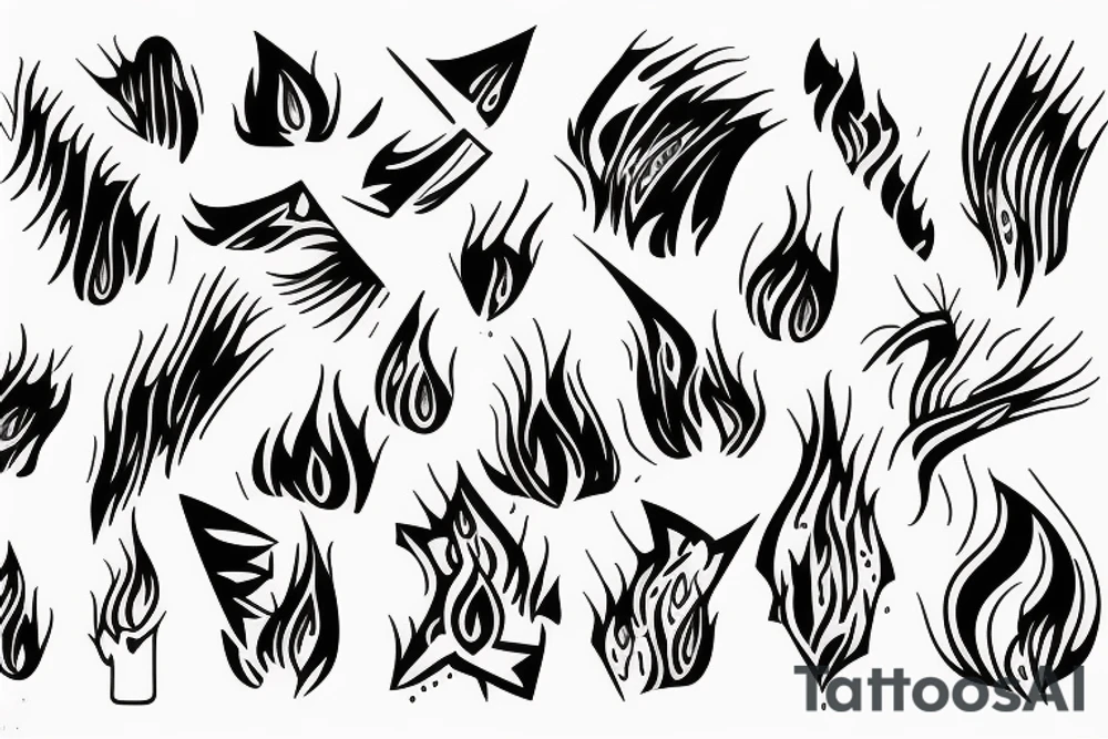 Waterfall tattoo idea