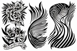 Waterfall tattoo idea