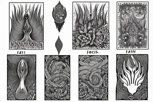 Waterfall tattoo idea