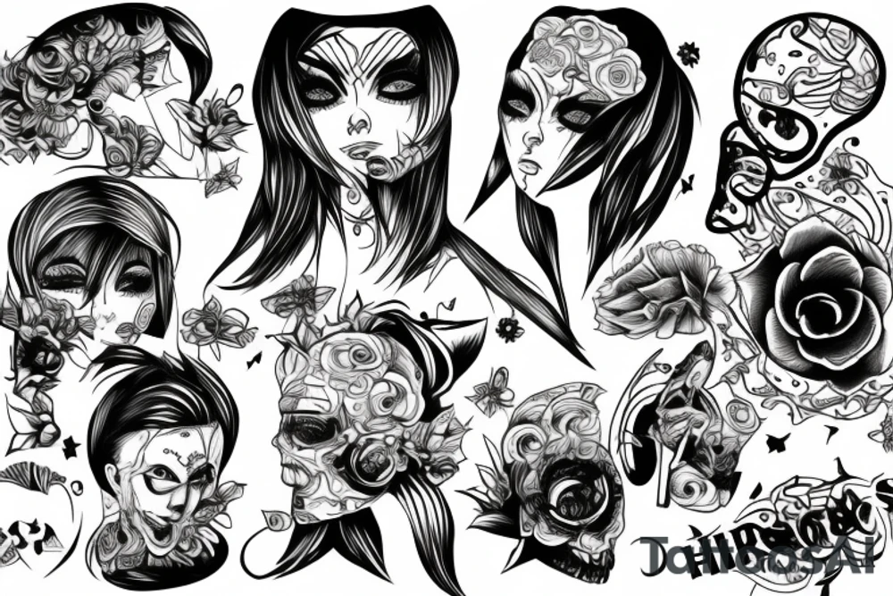 Hiroglyf lucien tattoo idea