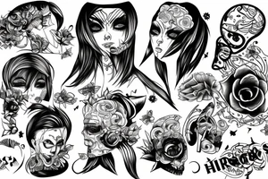 Hiroglyf lucien tattoo idea