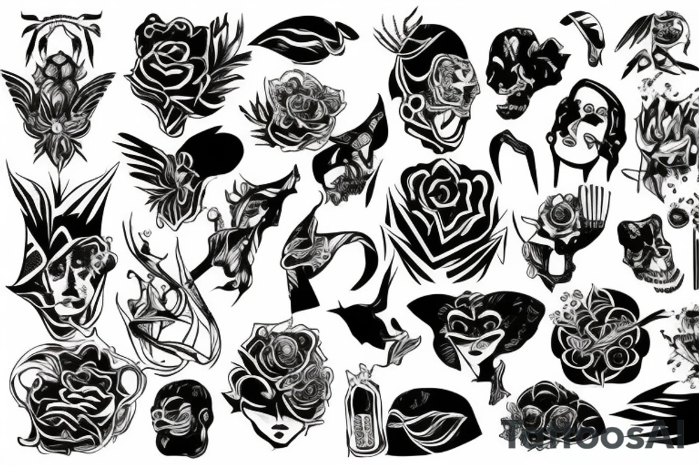 Hiroglyf lucien tattoo idea