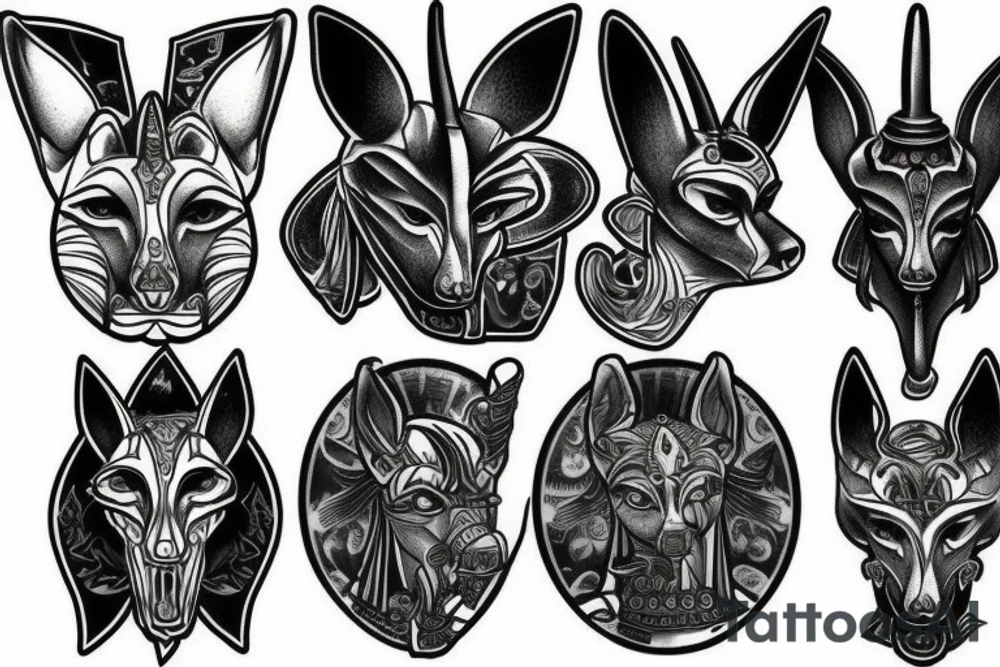 Anubis tattoo idea